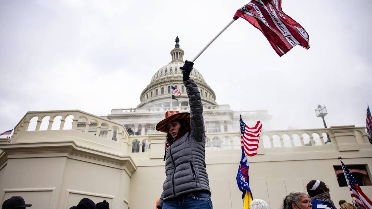 Pro-Trump supporters storm the U.S. Capitol following a rally with President Donald Trump on Jan. 6, 2021 in Washington, D.C.
