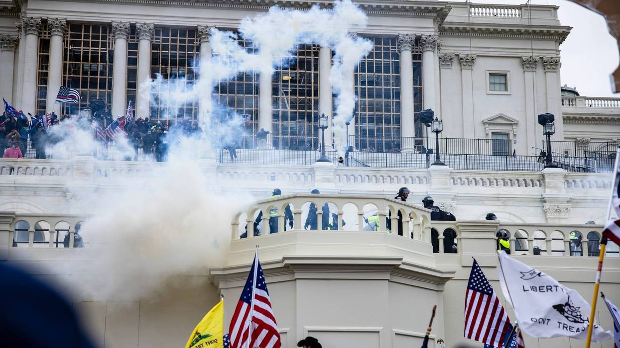 Pro-Trump supporters storm the U.S. Capitol following a rally with President Donald Trump on January 6, 2021 in Washington, DC. Trump supporters gathered in the nation's capital today to protest the ratification of President-elect Joe Biden's Electoral College victory over President Trump in the 2020 election.
