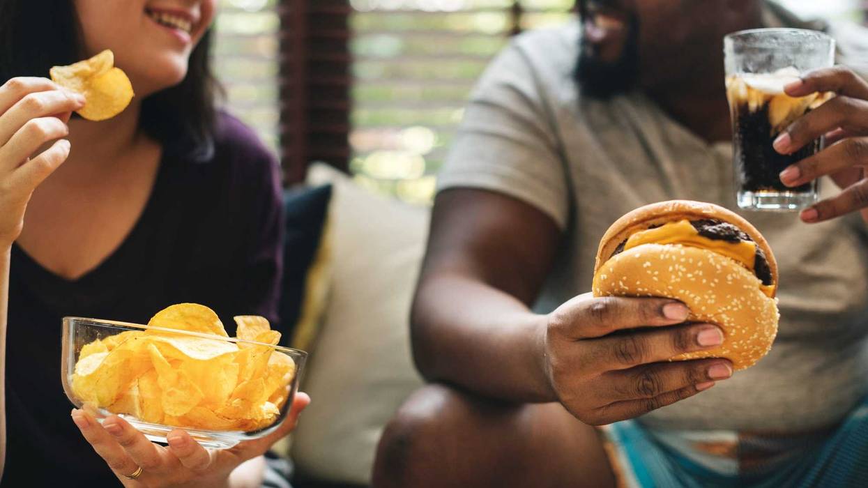 processed foods include chips, meat and sugary beverages