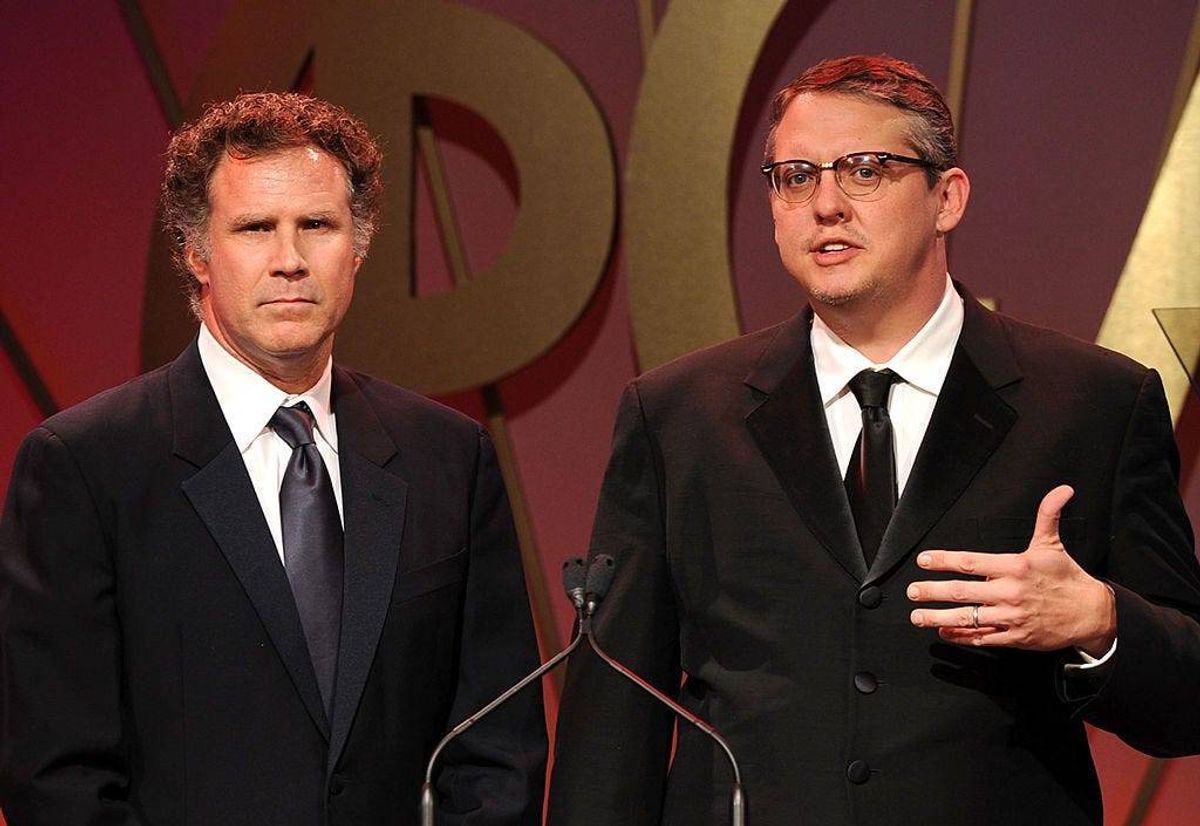 Producers Will Ferrell and Adam McKay speak onstage during the 22nd Annual Producers Guild Awards at The Beverly Hilton hotel on January 22, 2011 in Beverly Hills, California