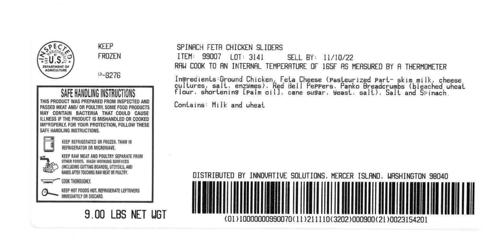 product label