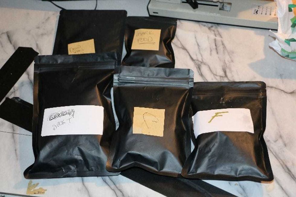 Products recovered from Carolyn Tolin