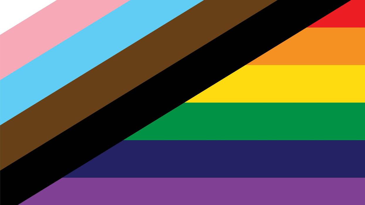 Progress pride flag