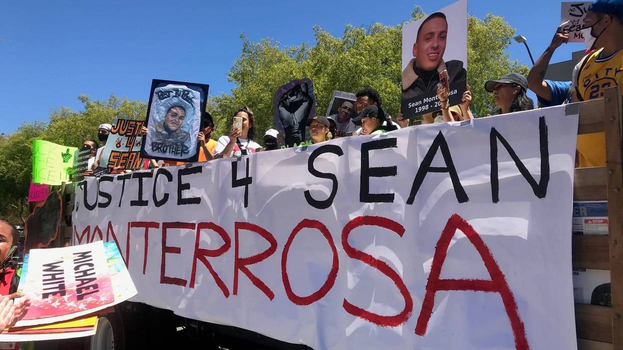 Protest in Vallejo for Sean Monterrosa, July 12, 2020