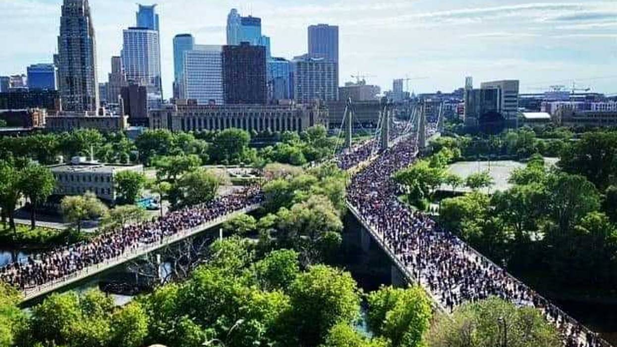 Protest on 35W Bridge