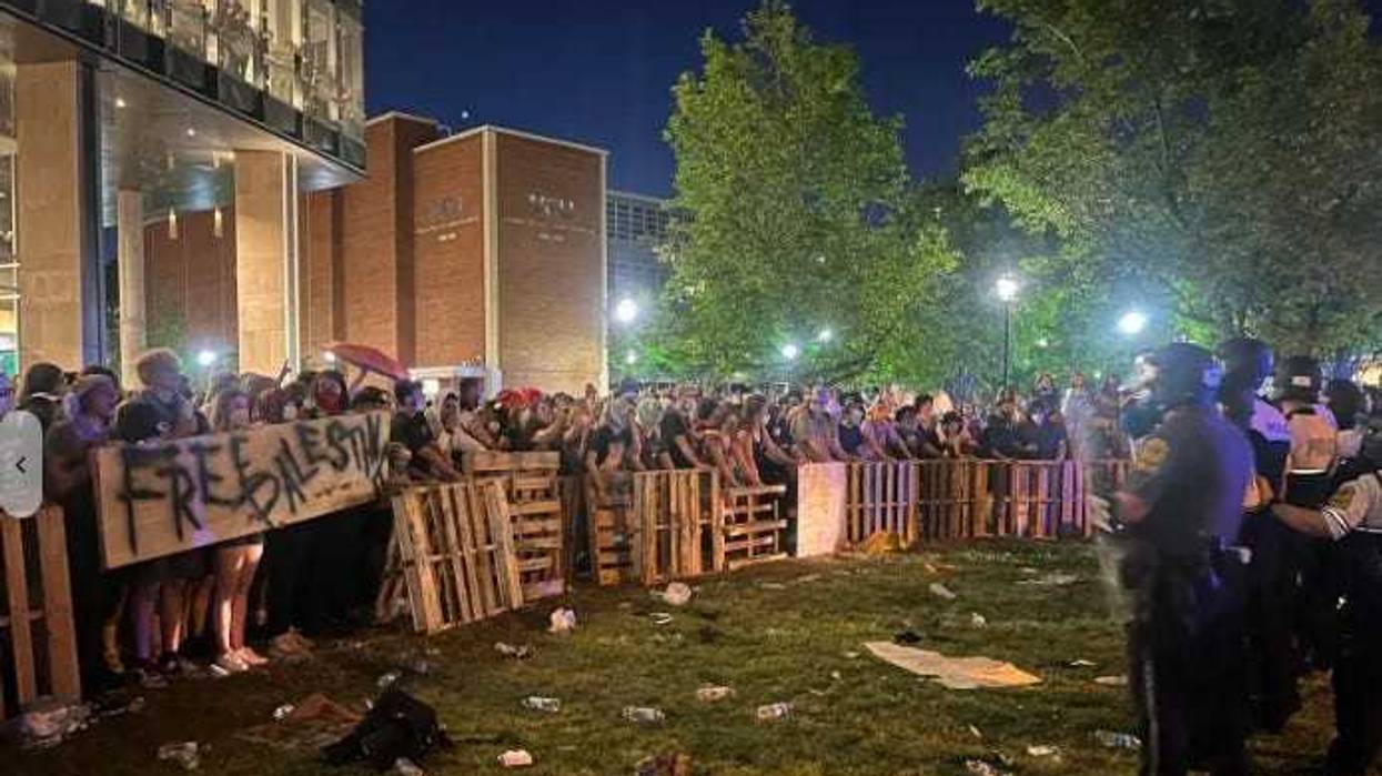 Protest on VCU campus