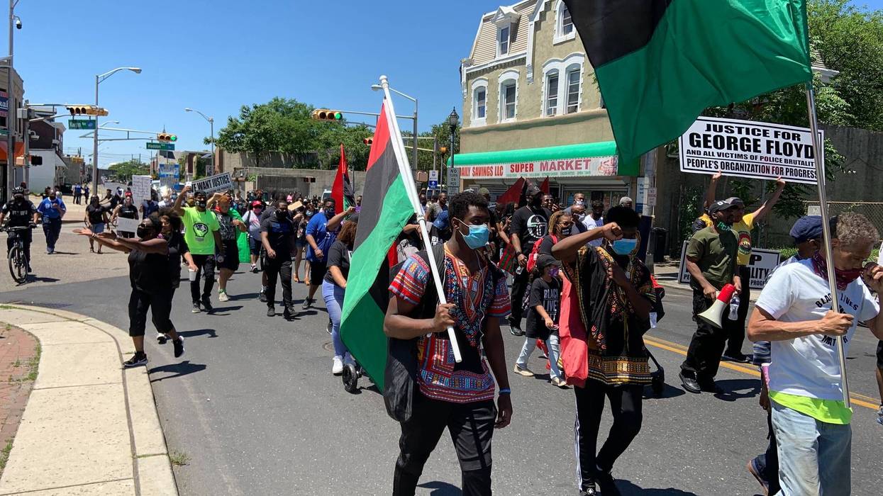 Protesters in Camden called for an end to racist policies and an erasure of figures tied to racism.