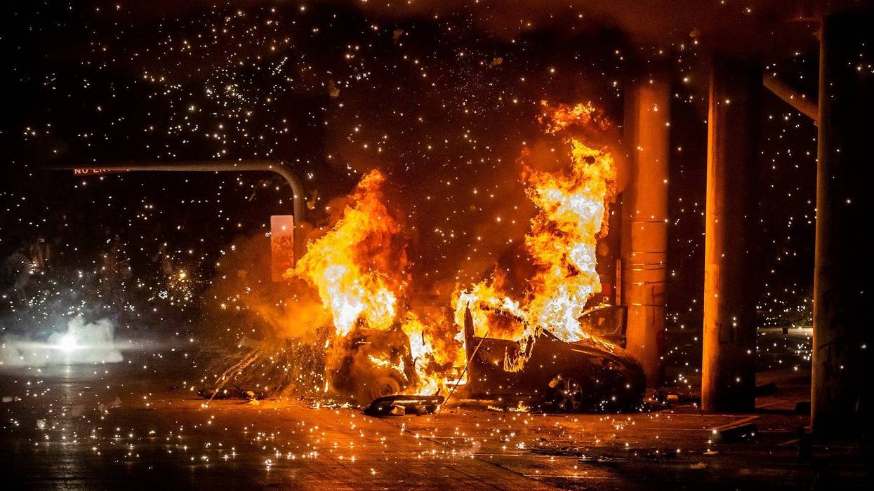 Protests in downtown Austin