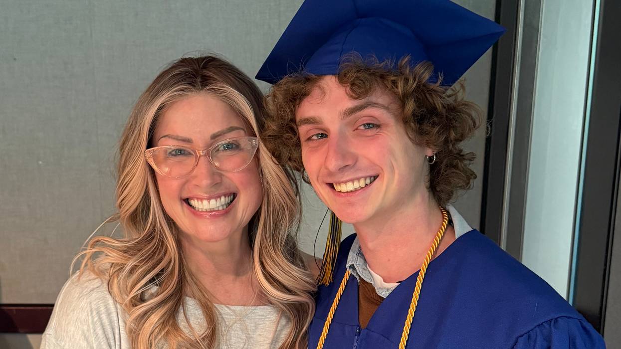 Christine surprises her son with an on-air graduation he'll never forget