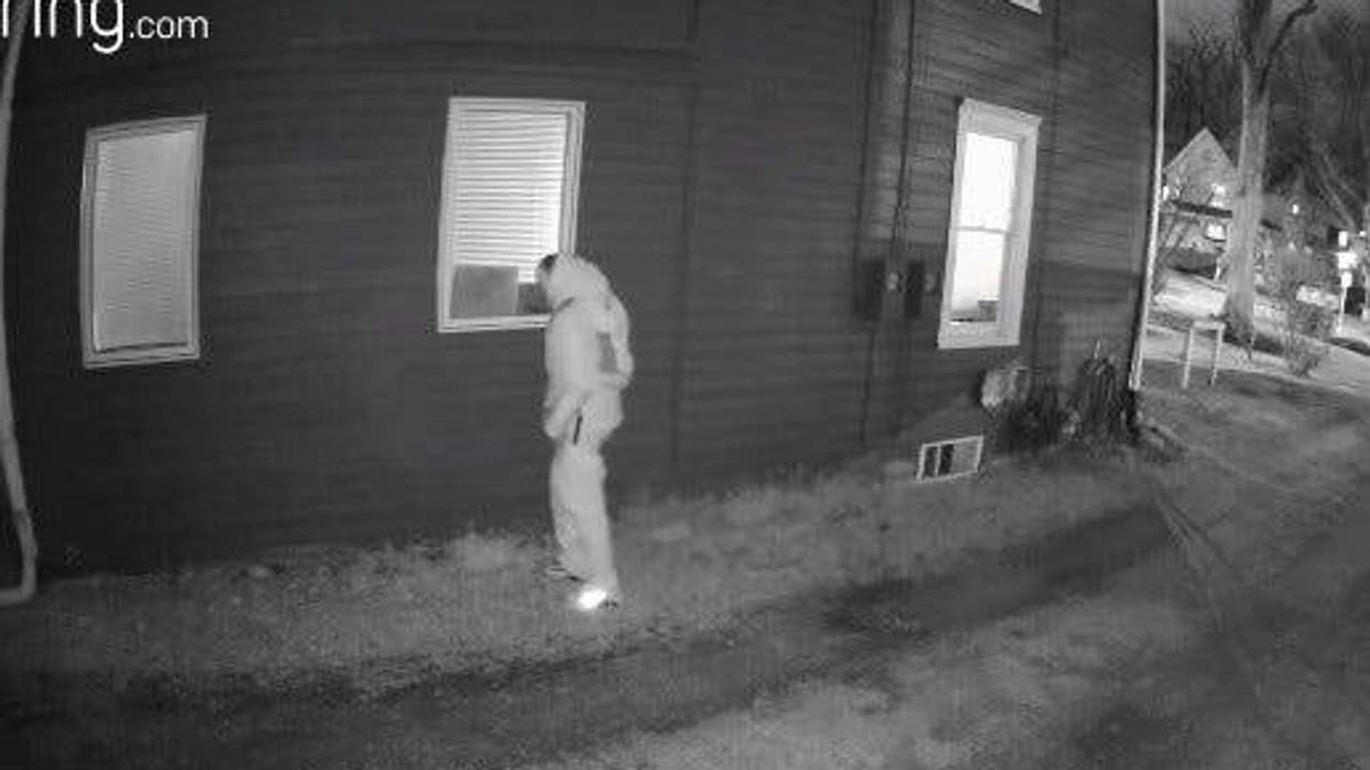 prowler caught on camera