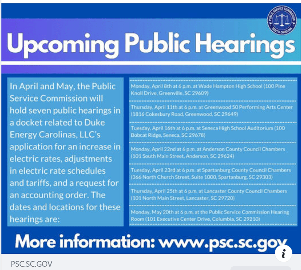 PSCSC Facebook Page