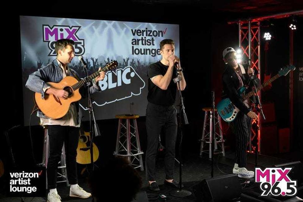 Public in the Verizon Artist Lounge