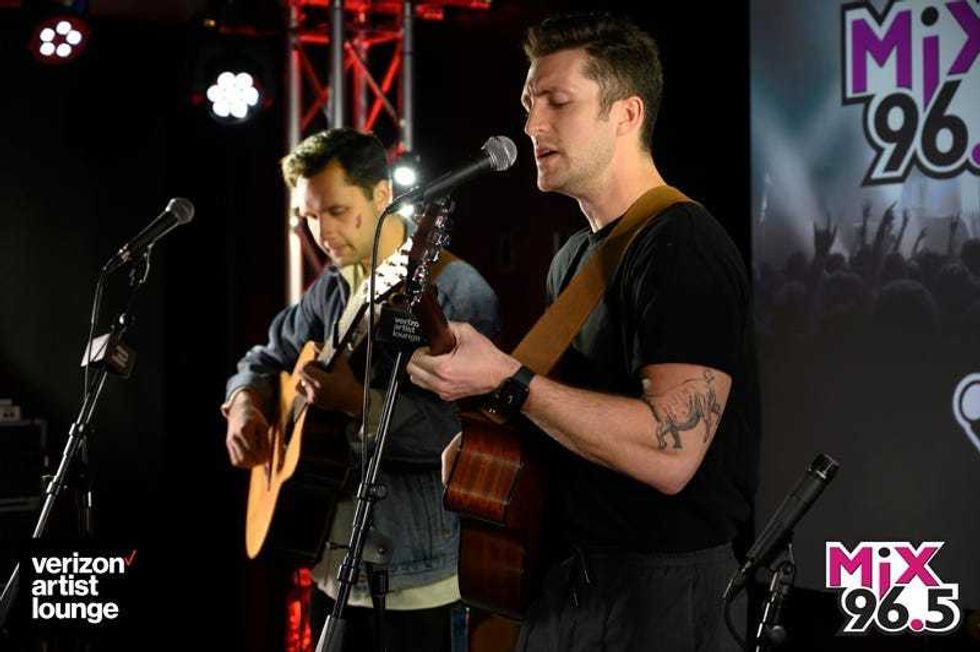 Public in the Verizon Artist Lounge