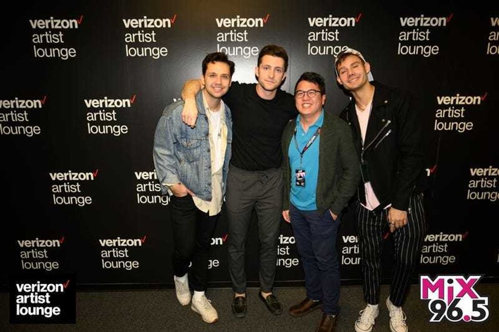 Public in the Verizon Artist Lounge