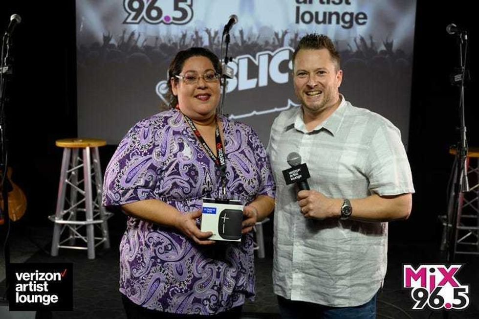 Public in the Verizon Artist Lounge