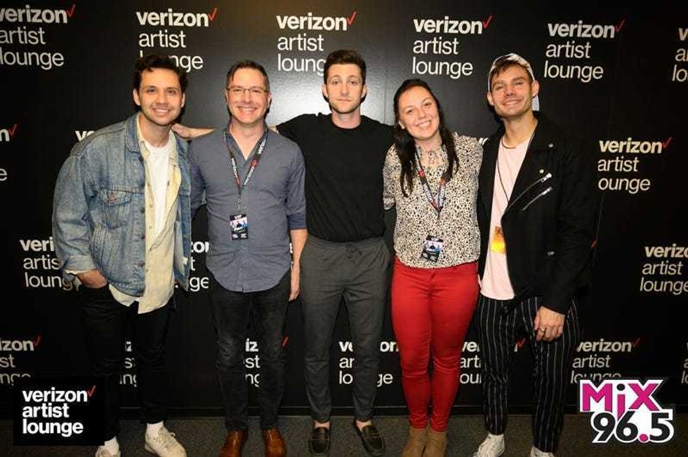 Public in the Verizon Artist Lounge
