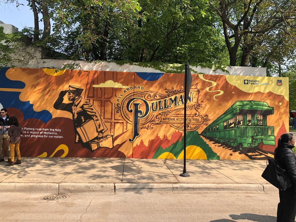 Pullman mural