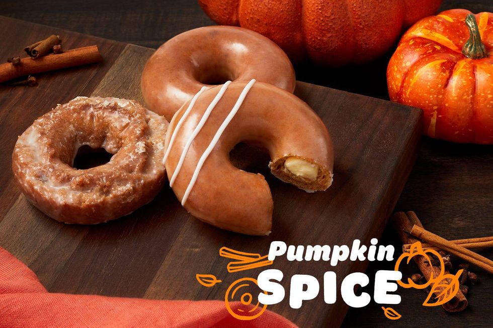 pumpkin donuts