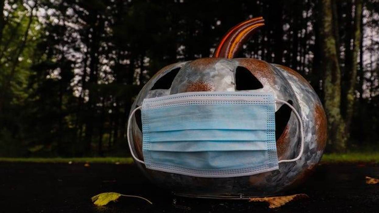 Pumpkin mask