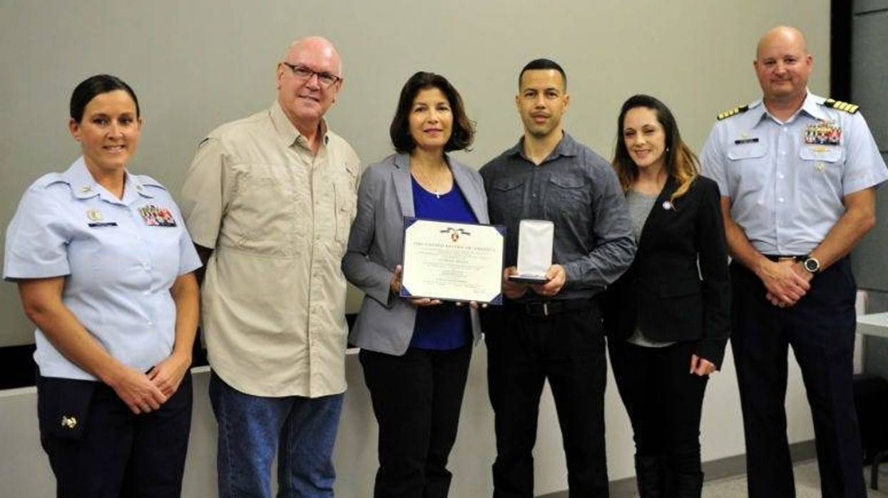 Purple Heart presentation