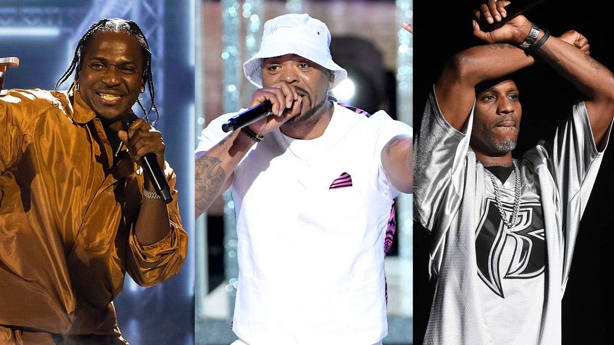 Pusha T, Method Man and DMX