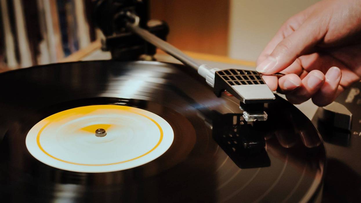 Put the needle on the record...