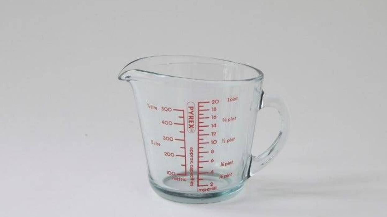 Pyrex measuring cup