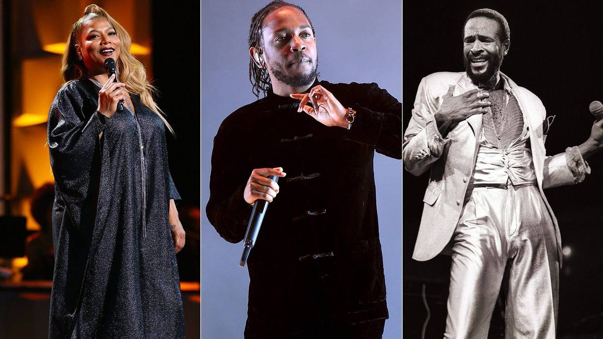 Queen Latifah, Kendrick Lamar, Marvin Gaye