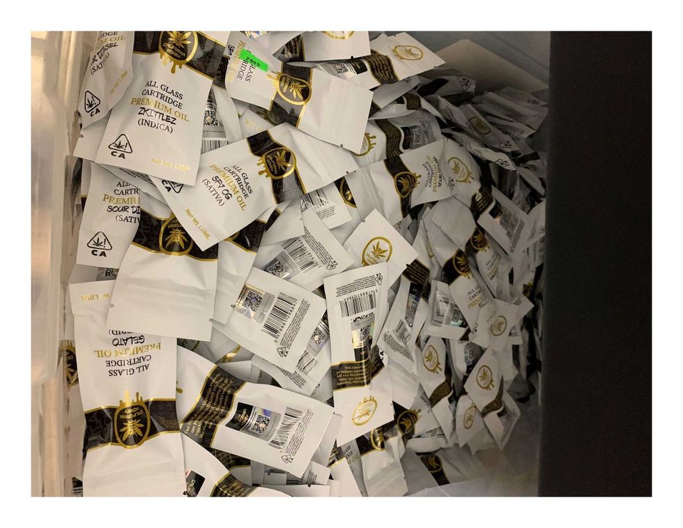 Queens District Attorney Melinda Katz $10M in illegal cannabis product seized from Queens warehouse