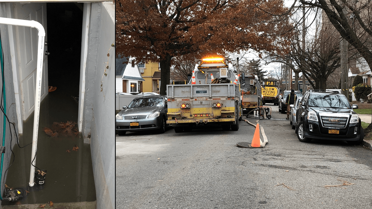 Queens sewage