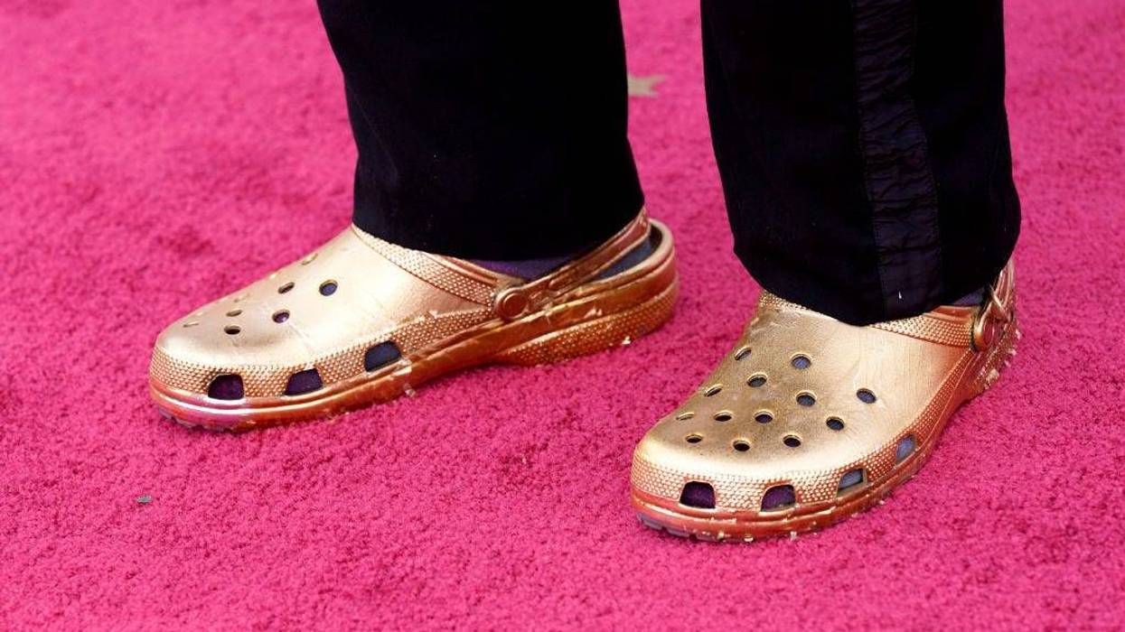 Questlove, shoe detail, attends the 93rd Annual Academy Awards at Union Station on April 25, 2021 in Los Angeles, California.