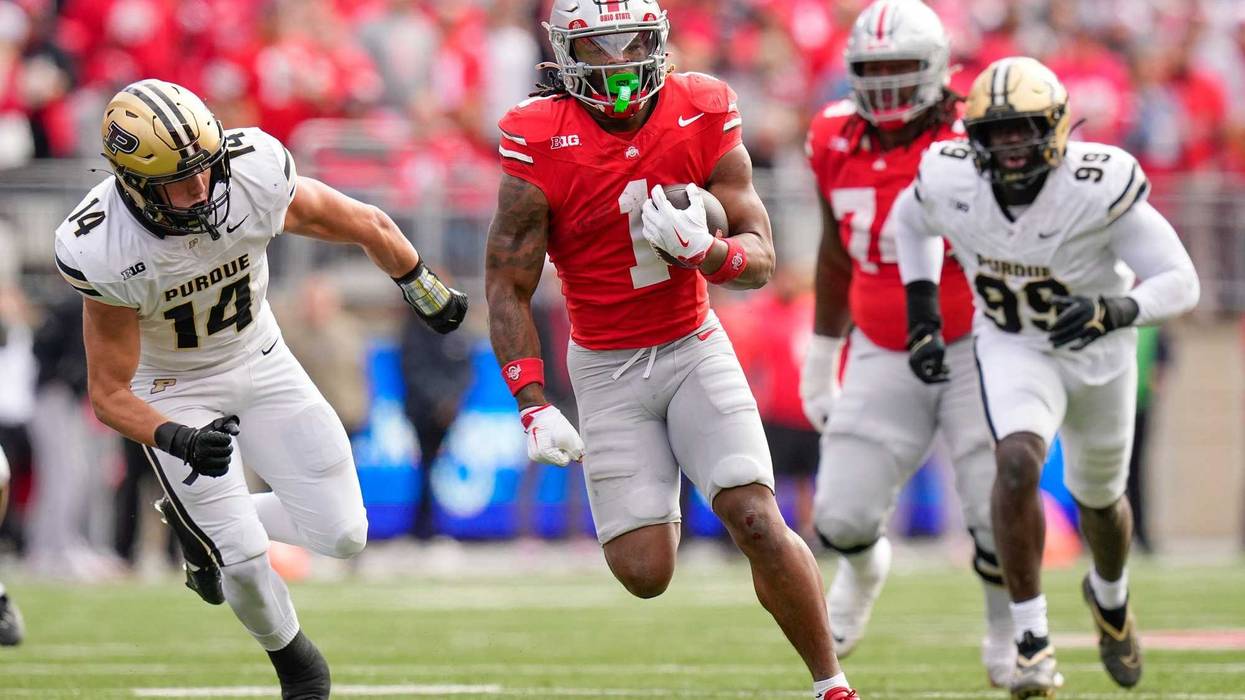 Quinshon Judkins running vs Purdue