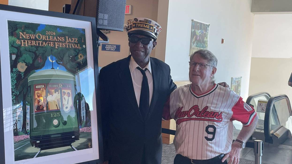 Cubes: Live. Poster: Unwrapped. Shell: Locked in to 5 more years of sponsorship... New Orleans Jazz Fest 2026 is upon us