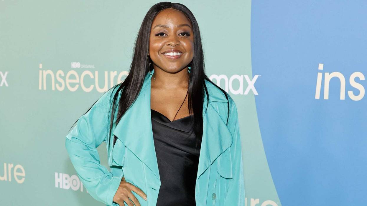 Quinta Brunson attends HBO's final season premiere of "Insecure" at Kenneth Hahn Park on October 21, 2021 in Los Angeles, California.