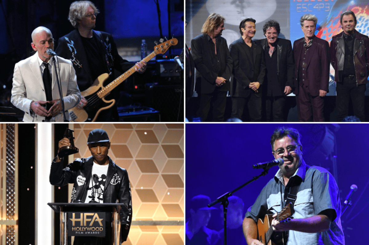 R.E.M., Journey, Vince Gill, Pharrell