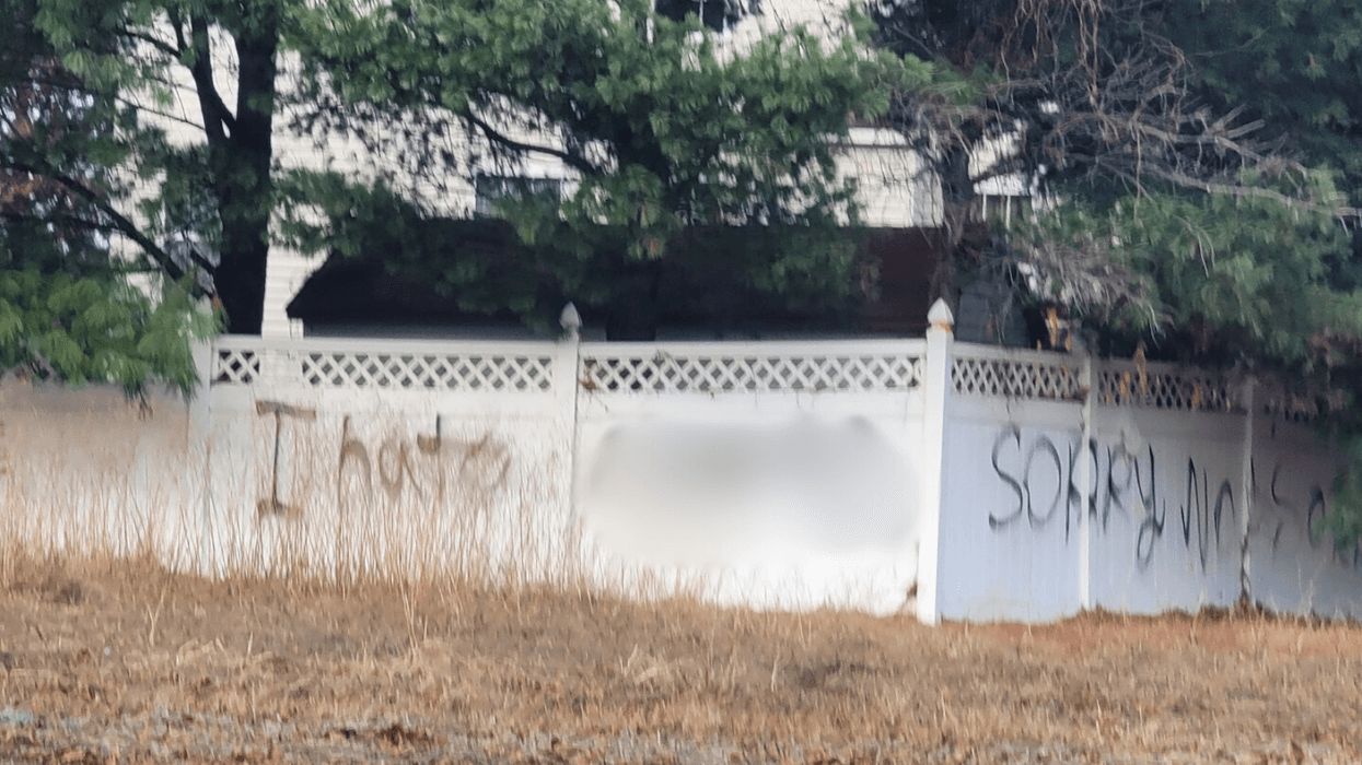 Racist graffiti mobilizes South Jersey community to stand up against hate