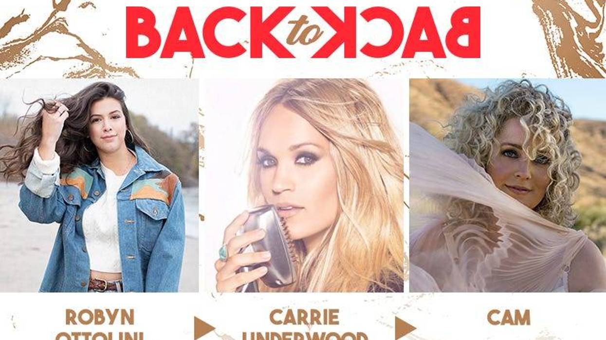 RADIO.COM's Back To Back: Robyn Ottolini, Carrie Underwood, and Cam