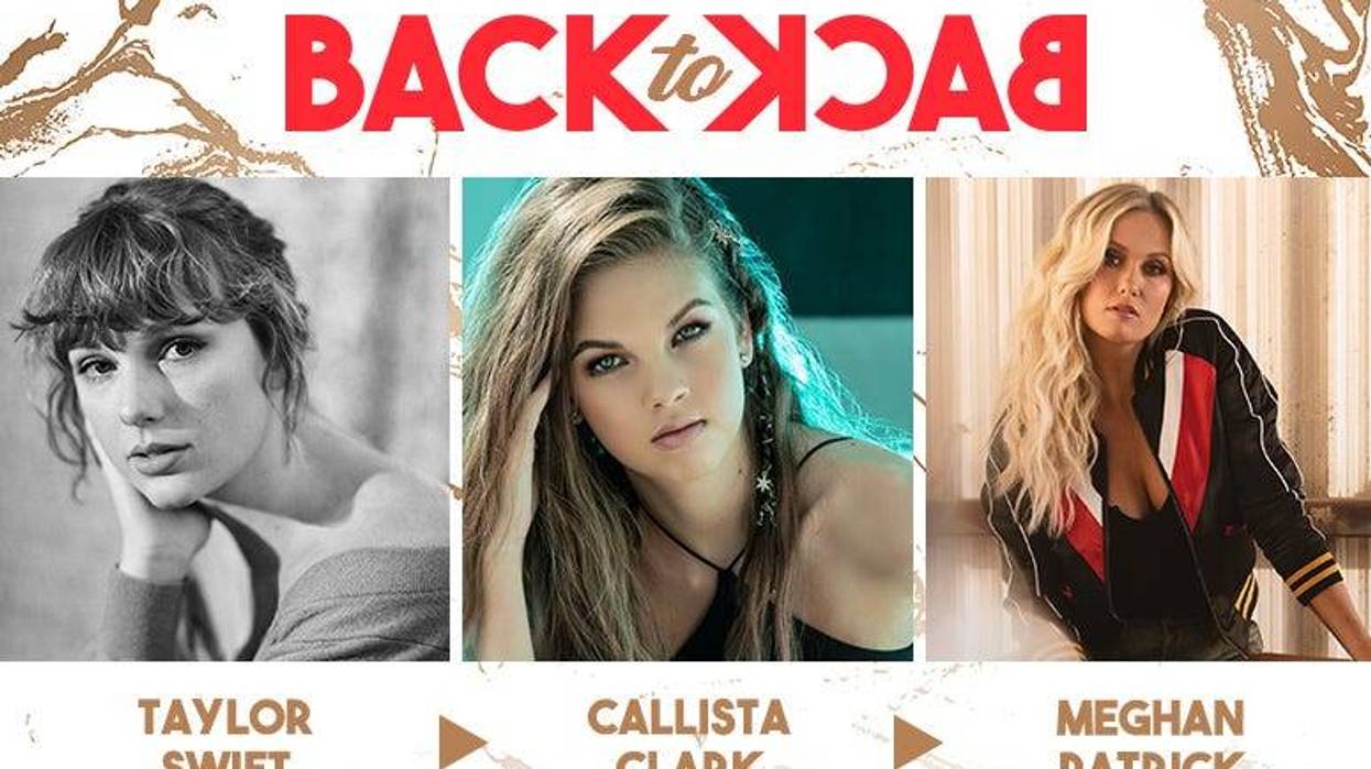 RADIO.COM's Back To Back: Taylor Swift, Callista Clark, and Meghan Patrick