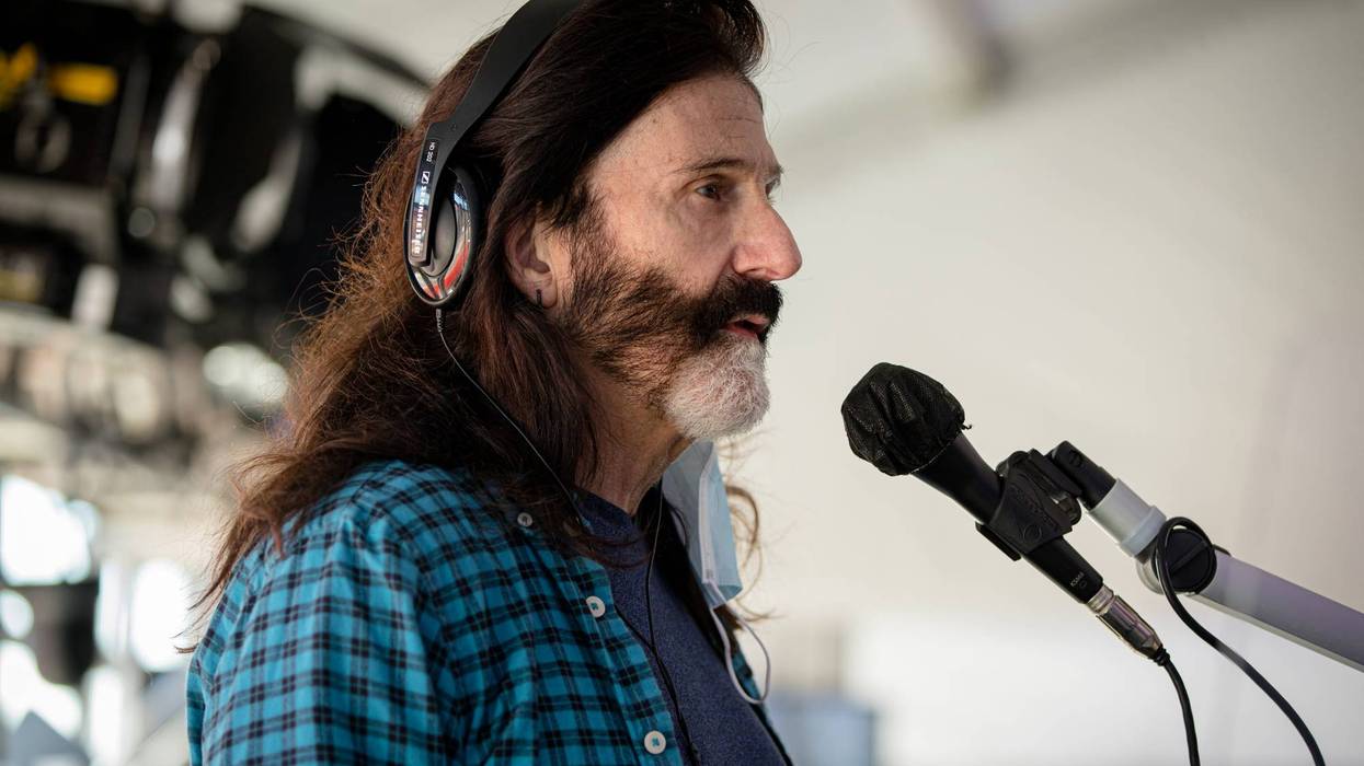 Radio disc jockey Pierre Robert.