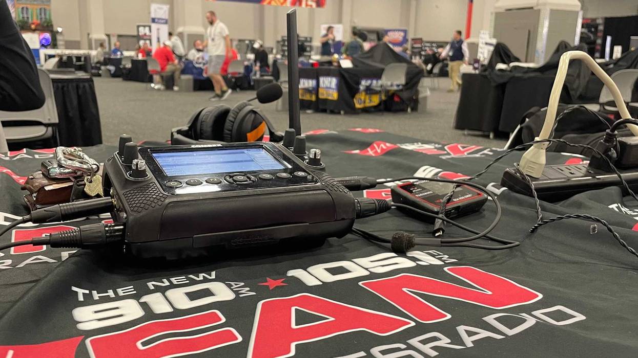 Radio Row at the Super Bowl