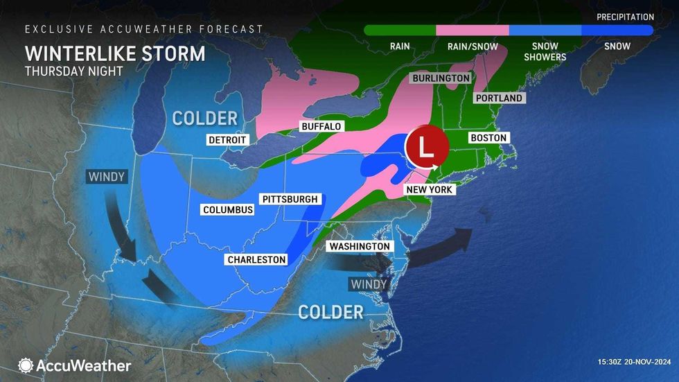 Rain will continue through Thursday