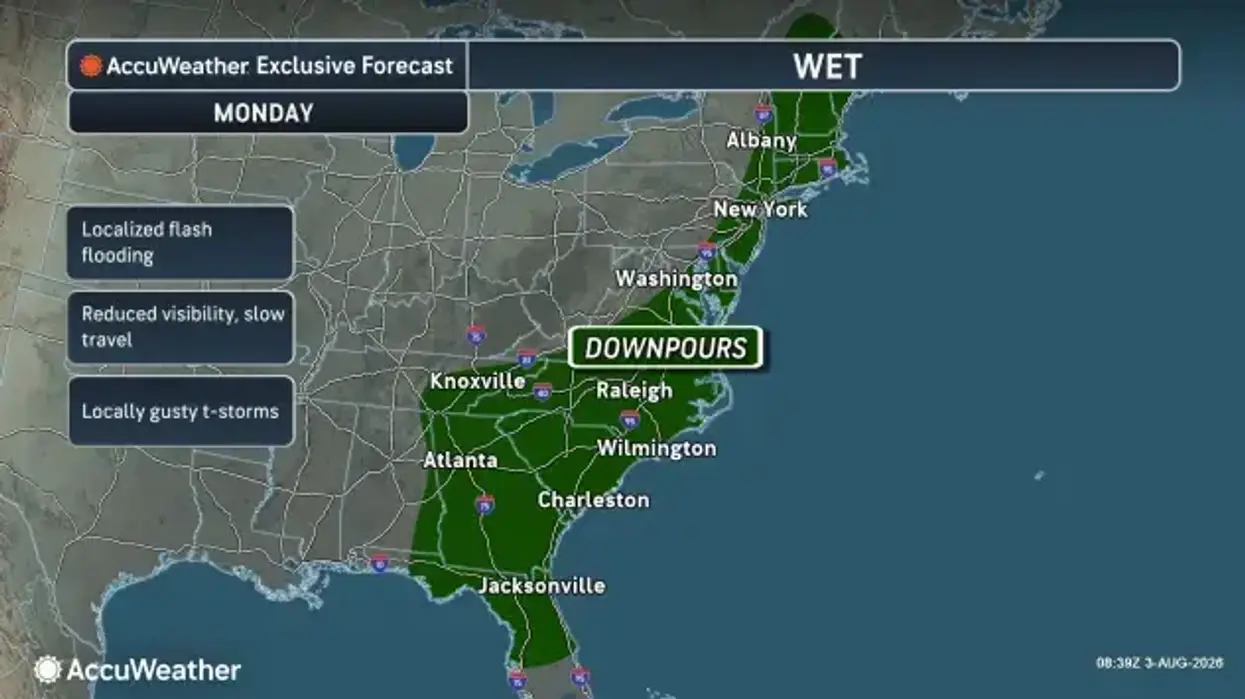 No stormy encore as Monday brings sunshine, cooler temps