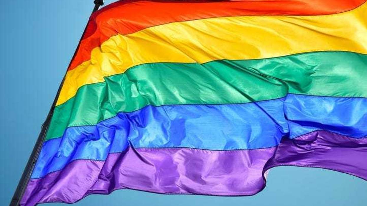 Rainbow pride flag