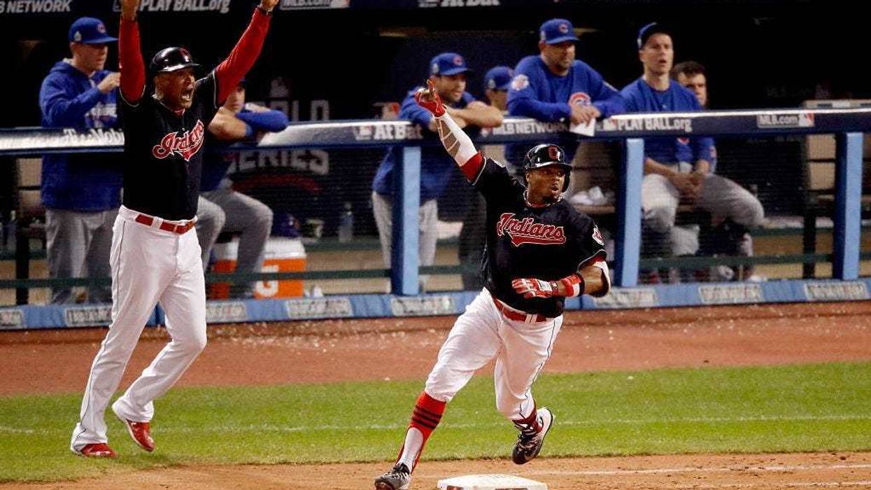 Rajai Davis hits game tying home run in World Series Game 7