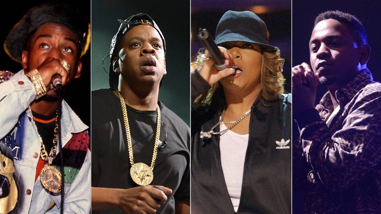 Rakim, Jay-Z, Queen Latifah, Kendrick Lamar