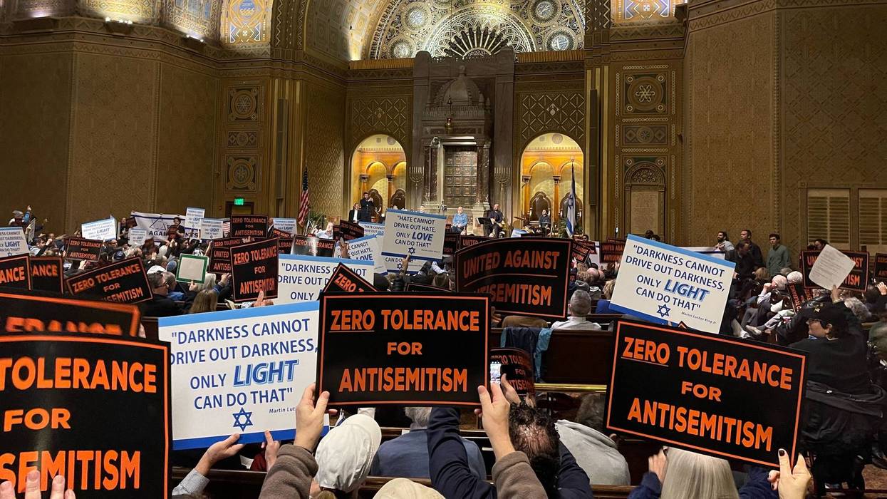 Rally against antisemitism