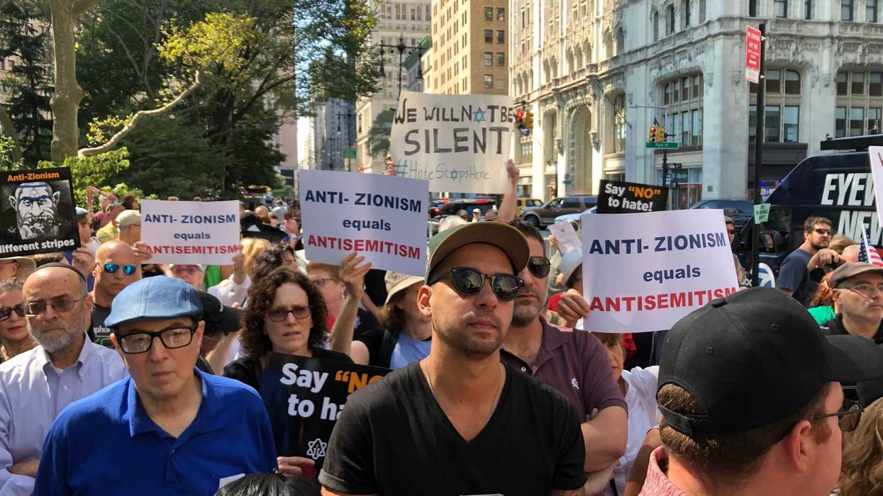 Rally to condemn anti-Semitism