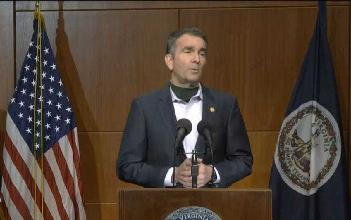 Ralph Northam coronavirus briefing