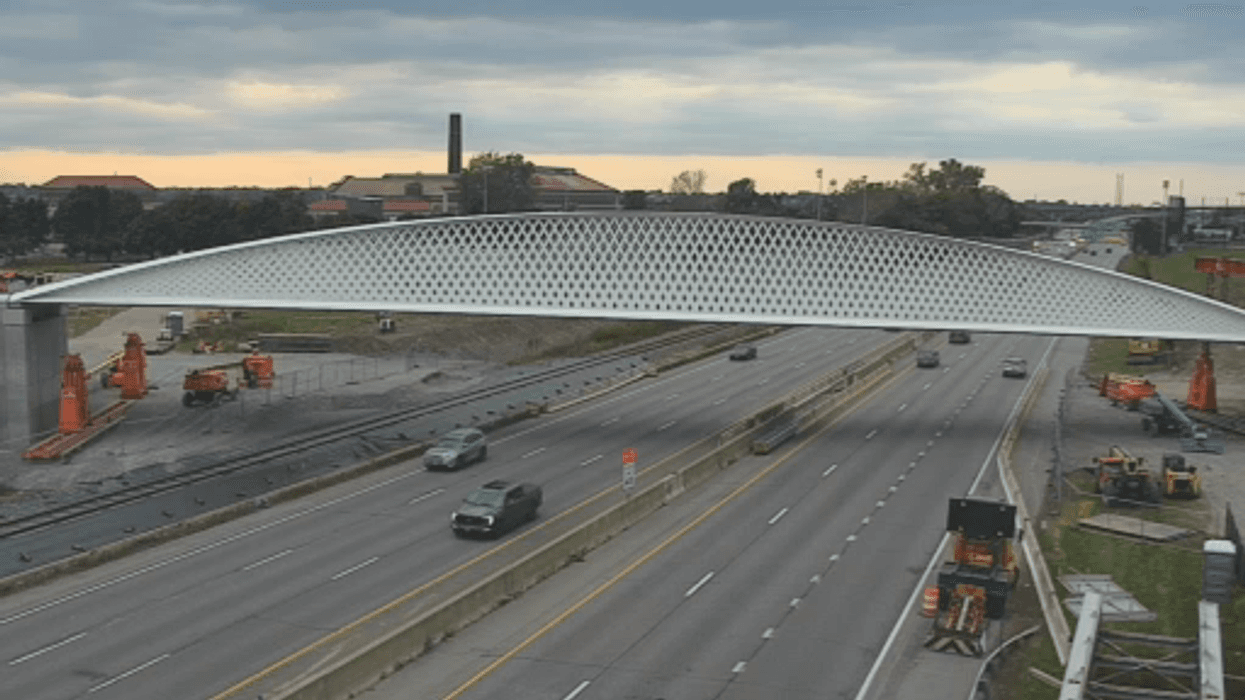 Ralph Wilson Centennial Park bridge