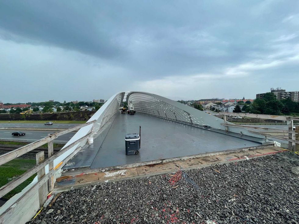 Ralph Wilson Centennial Park construction